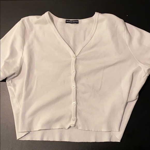 Brandy Melville Tops - Brandy Melville white shirt(never worn)
